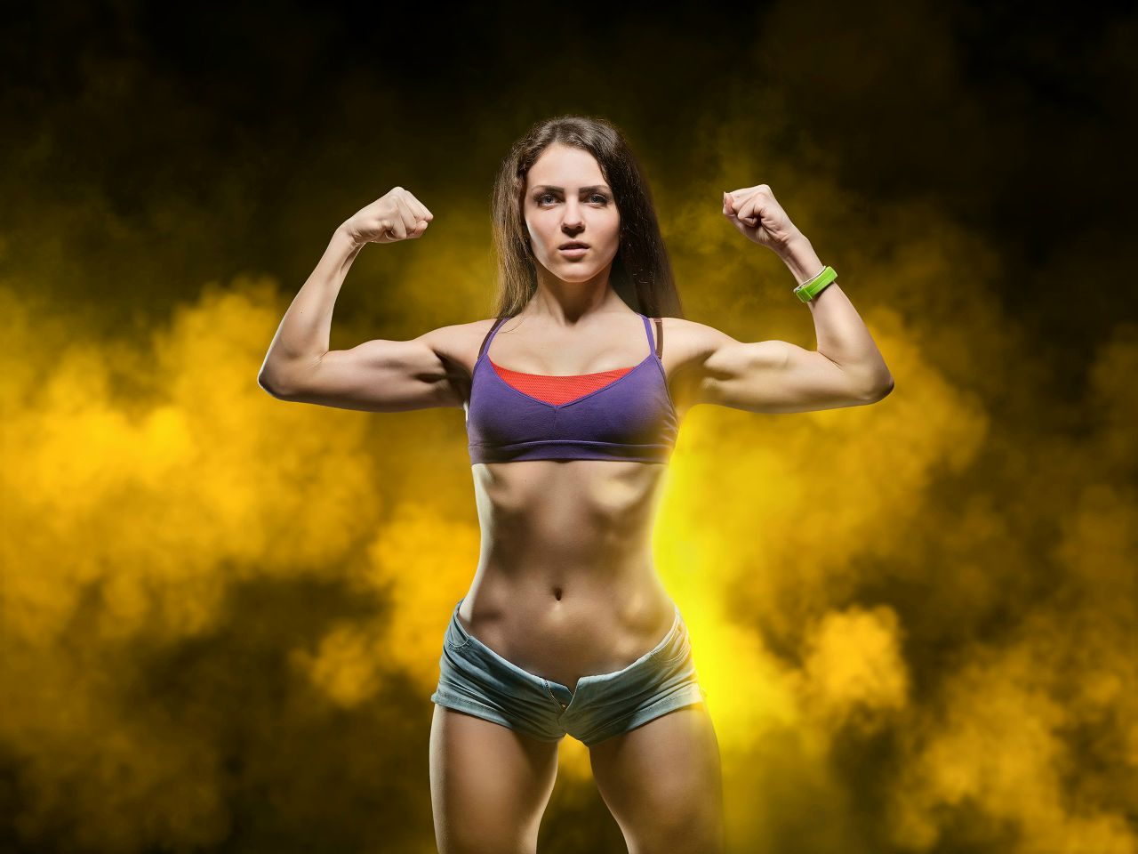 Athletic girls in St. Johns